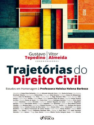 cover image of Trajetórias do Direito Civil